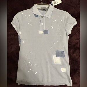 Light blue Polo style shirt